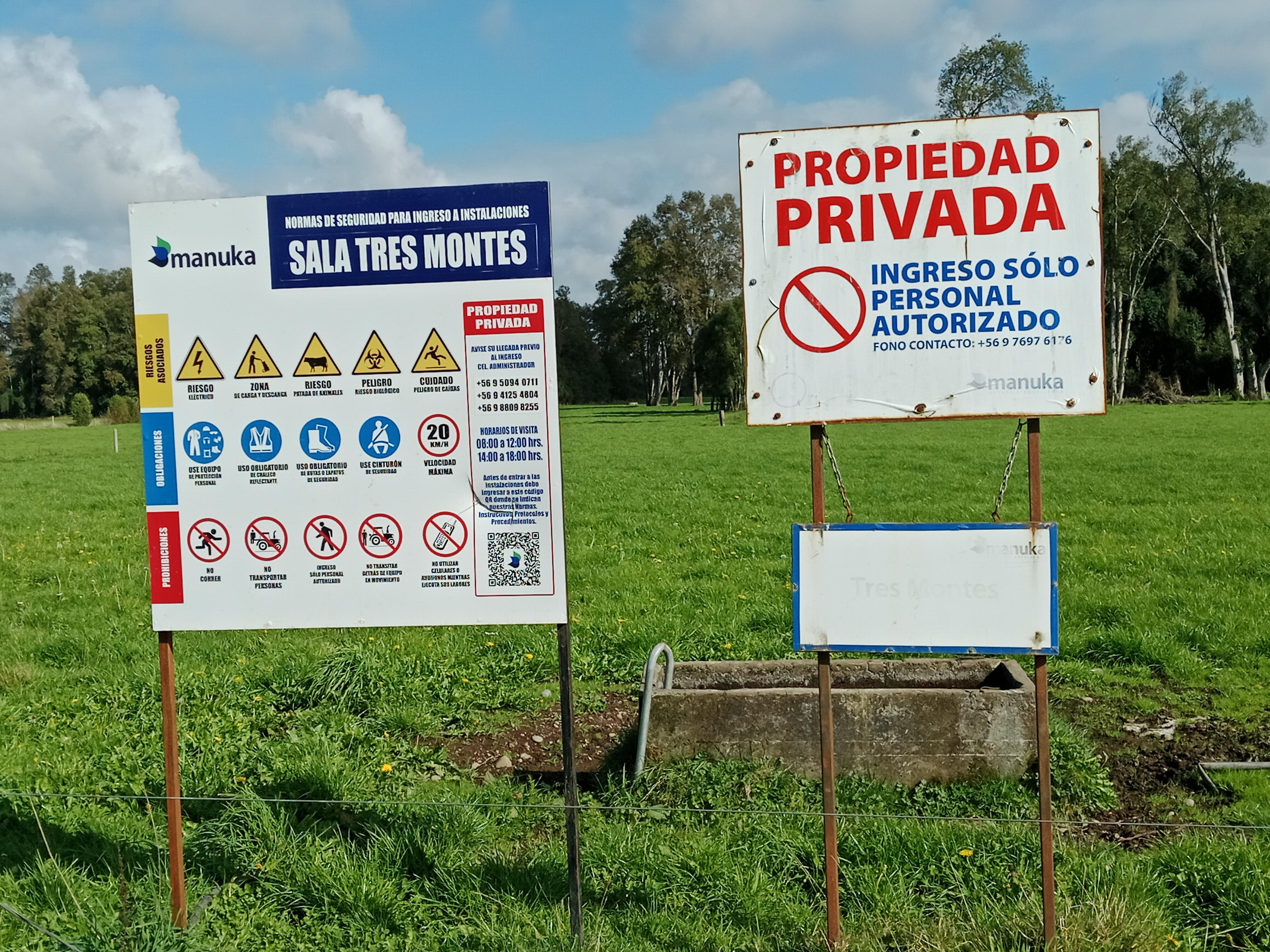 #PuertoOctay VECINOS RECLAMAN ACCESO A PLAYA A MANUKA.